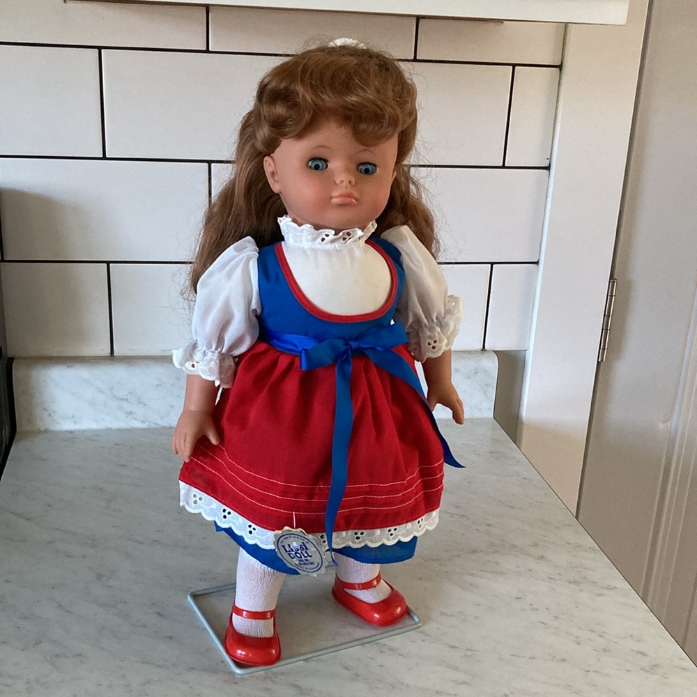 Lissi Doll made in Germany Soft Body Betsy NWT Vintage